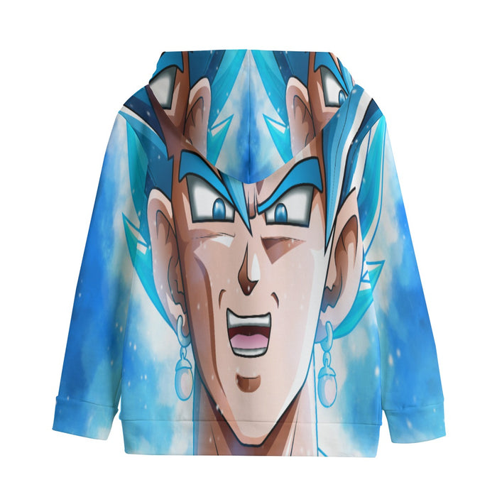 Dragon Ball Vegito Portrait Full Print Cool Design Kids' Hoodie