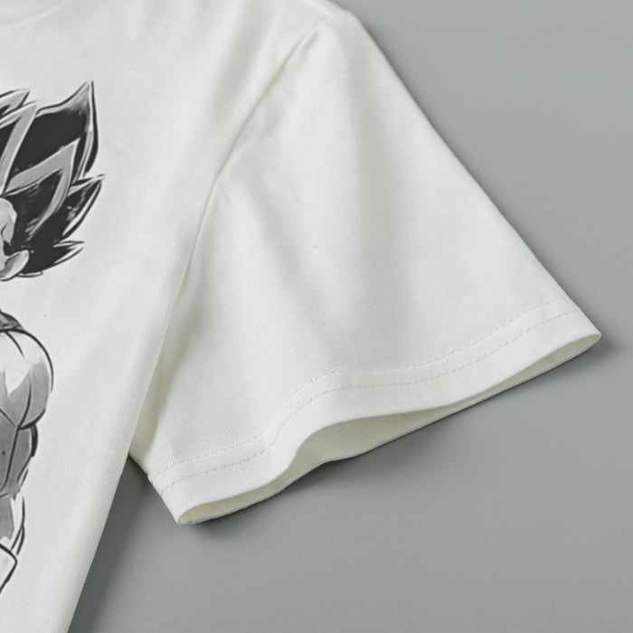 Watercolor Goku And Vegeta Posing Dragon Ball Z Kids T-Shirt