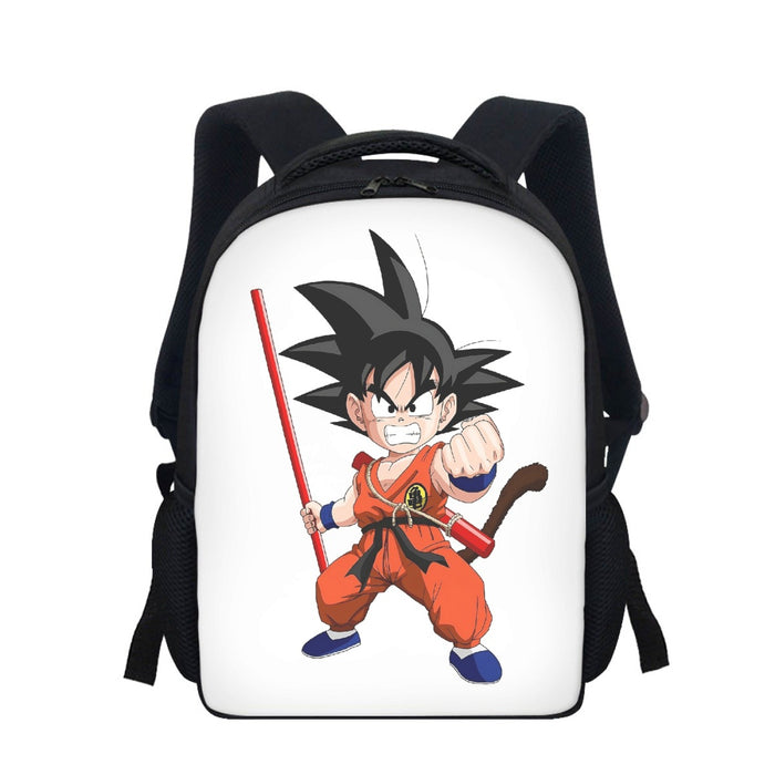 Kid Goku Fighting Dragon Ball Z Backpack