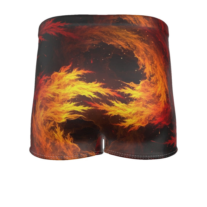 Dragon Ball Z Super Saiyan Orange Aura Dope Streetwear Men's Boxer Briefs