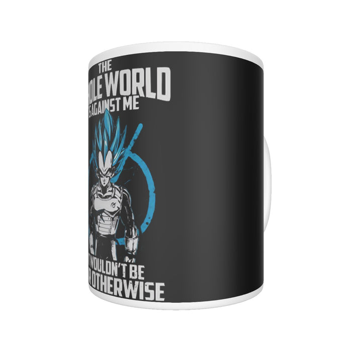 Dragon Ball Super SSGSS Vegeta Whis Symbol Mug