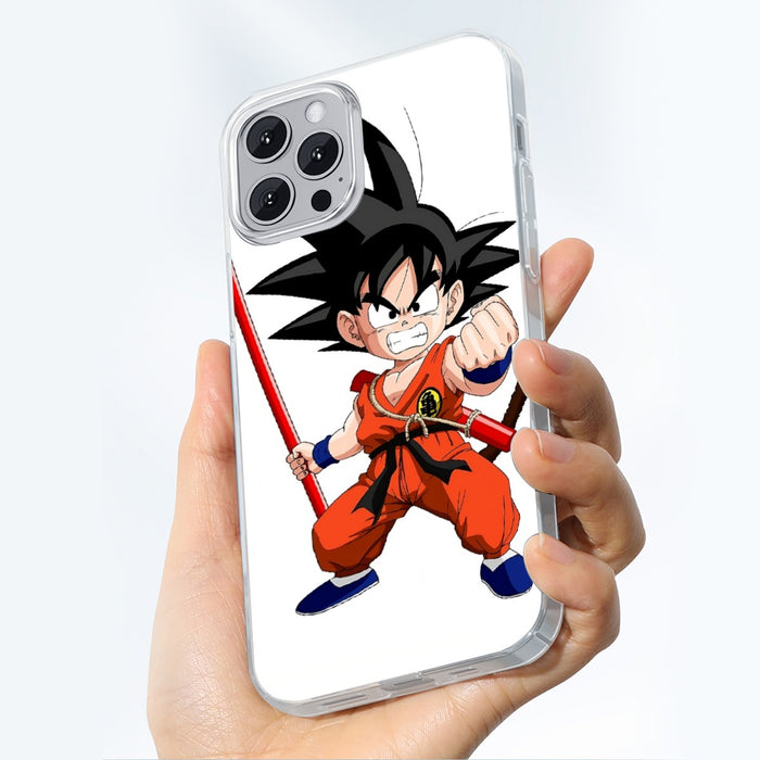 Kid Goku Fighting Dragon Ball Z Iphone 14 Case