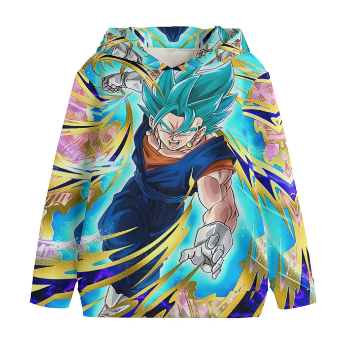 Dragon Ball Super Vegito Ultra Instinct Cool Colorful Kids' Hoodie