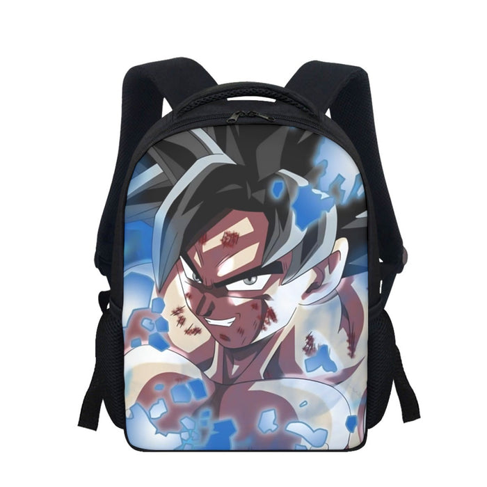 Dragon Ball Super Goku Blue Ultra Instinct Dope Grin Backpack