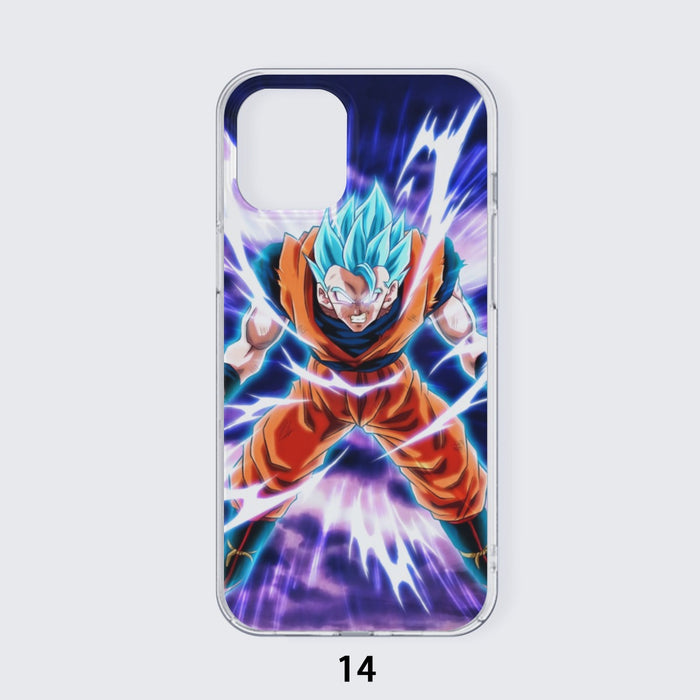 Dragon Ball Goku Blue Super Saiyan Epic Rage Casual Iphone 14 Case