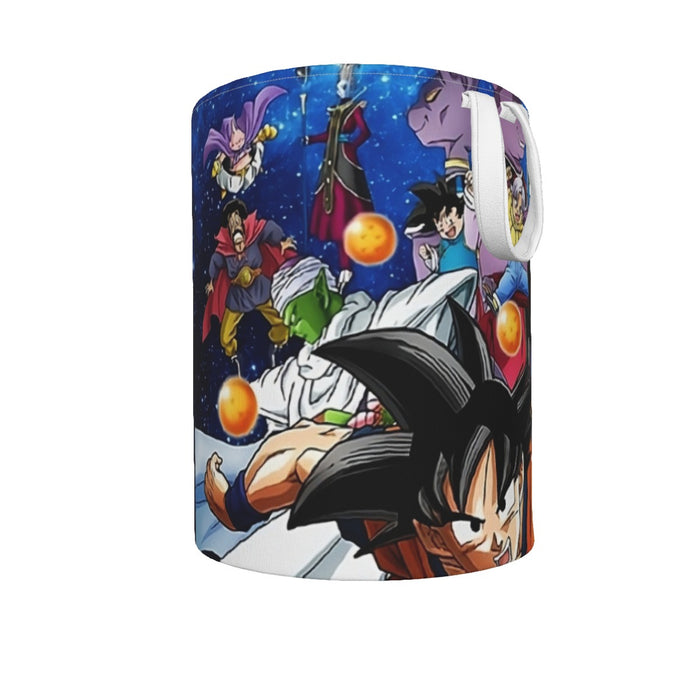 Dragon Ball Super Destruction Gods Goku Vegeta Laundry Basket