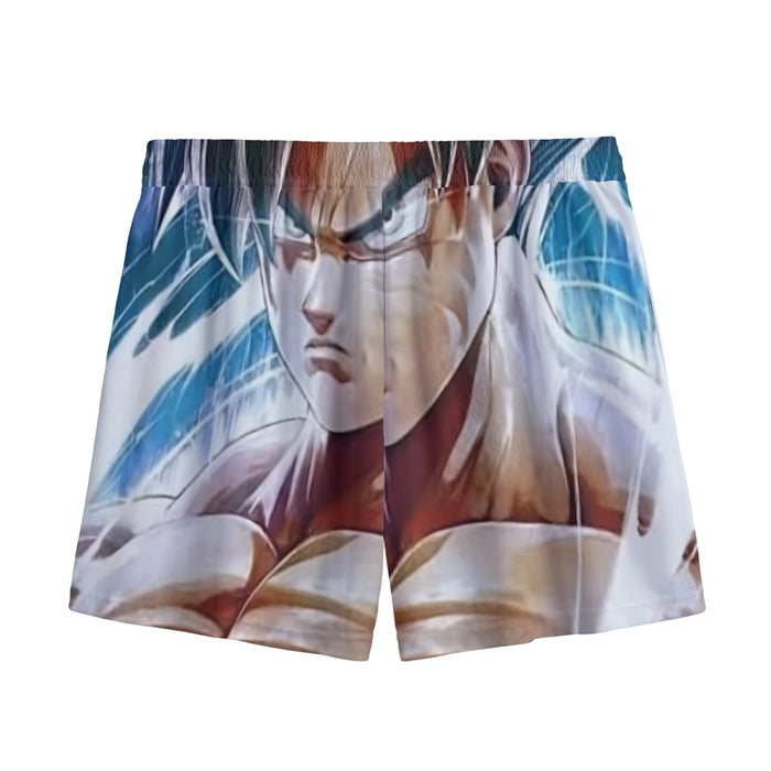 Dragon Ball Super Ultra Instinct Goku Manga Mesh Shorts