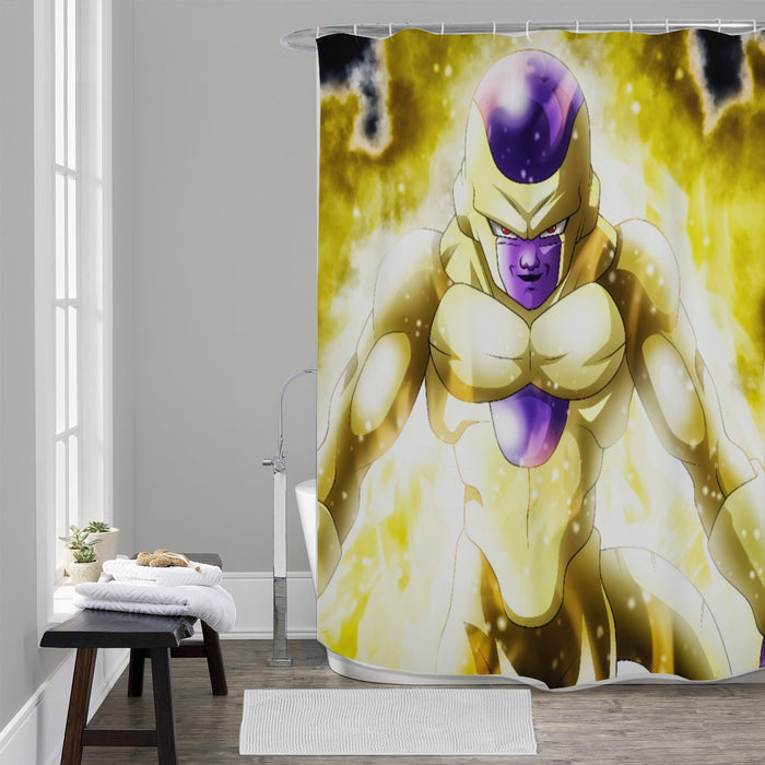 Dragon Ball Super Frieza True Golden Cool Streetwear Shower Curtain