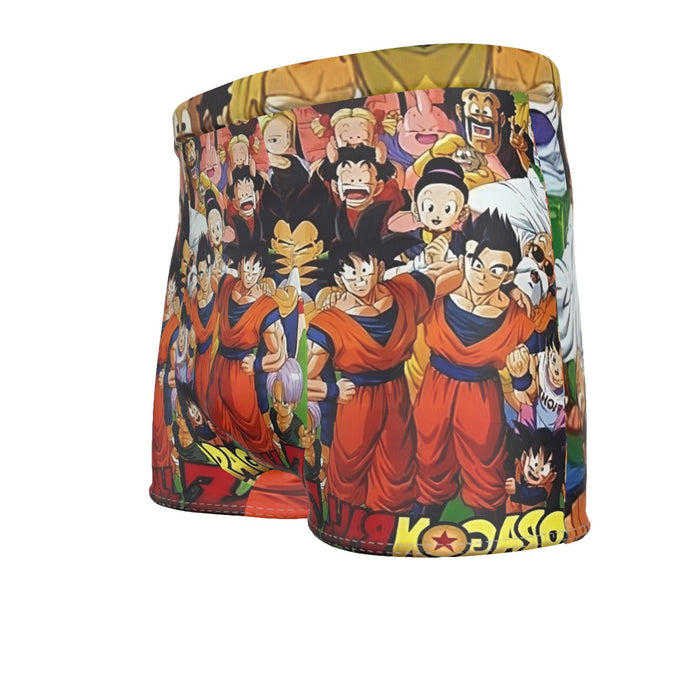 Dragon Ball Z Dragon Ball Characters Happiness Design Men's Boxer Briefs