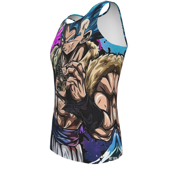 Super Saiyan Blue Gogeta Tank Top