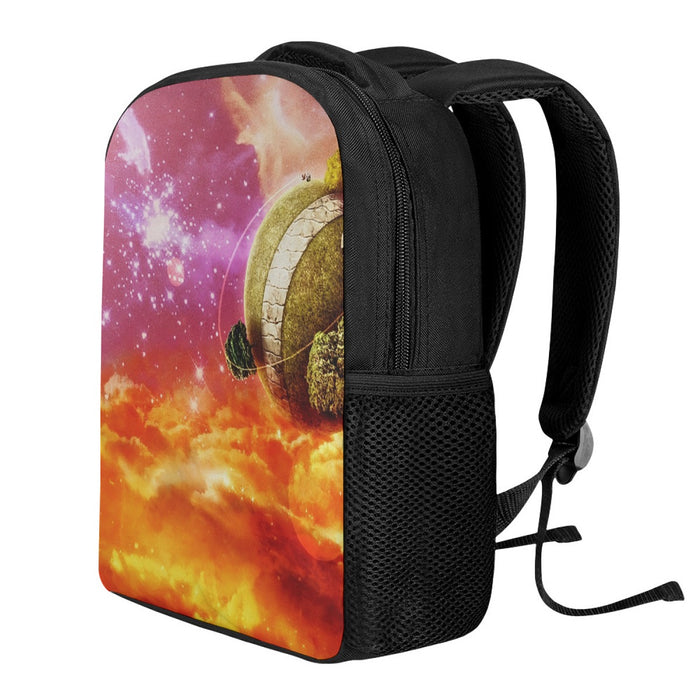 Dragon Ball Z Great King Kai Planet Cool Orange Backpack