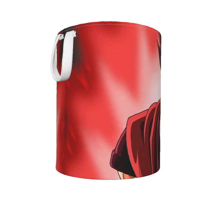 Dragon Ball Super Saiyan Goku Kaioken Epic Red Casual Laundry Basket