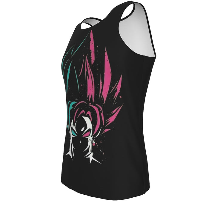 DBZ Goku Super Saiyan God Blue Rose SSGSS Dope Design Tank Top