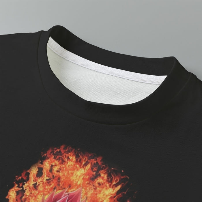 DBZ Vegeta Super Saiyan God Whis Symbol Fire Aura Streetstyle  Kids T-Shirt