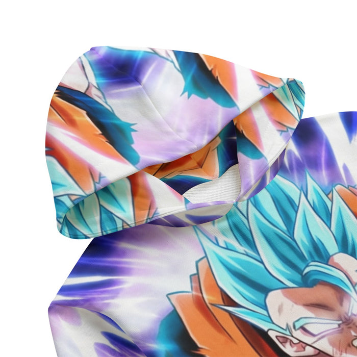 Dragon Ball Goku Blue Super Saiyan Epic Rage Casual Kids' Hoodie