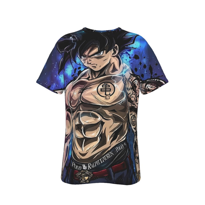 Thugged out Goku UI Comfortable Dragon Ball T-Shirt