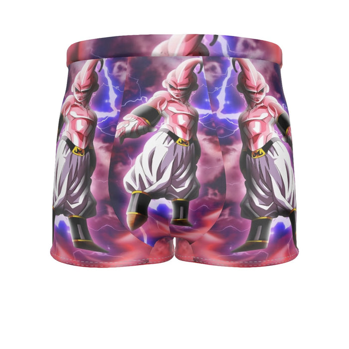 Majin Ultimate Mighty Kid Buu Tie Dye Lightning Amazing 3D Men's Boxer Briefs