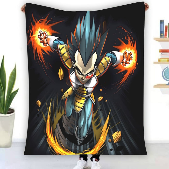 Dragon Ball Armored Vegeta Double Galick Cannon Dope Blanket