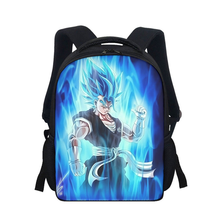 Dragon Ball Serious Super Saiyan Goku 2 Blue Epic Aura Backpack