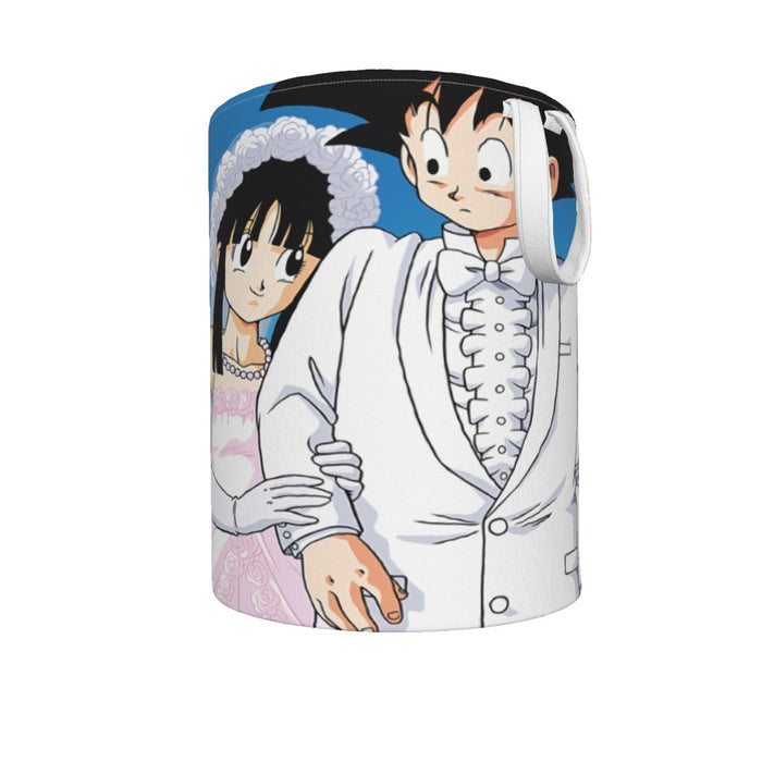 Dragon Ball Z Son Goku Newly Wed Couple Laundry Basket