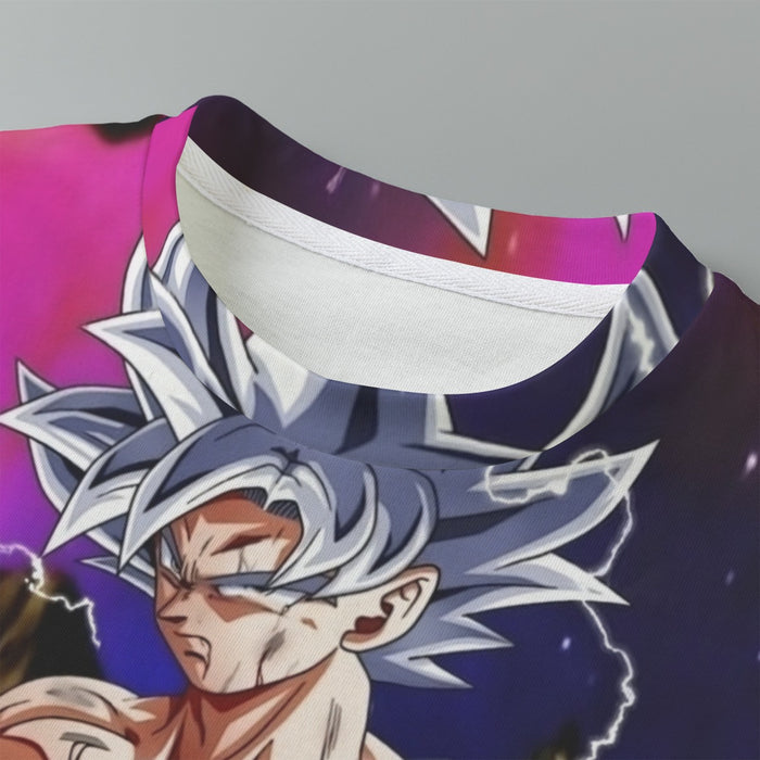 Awesome Ultra Instinct Silver Hair Goku DBZ Kids T-Shirt
