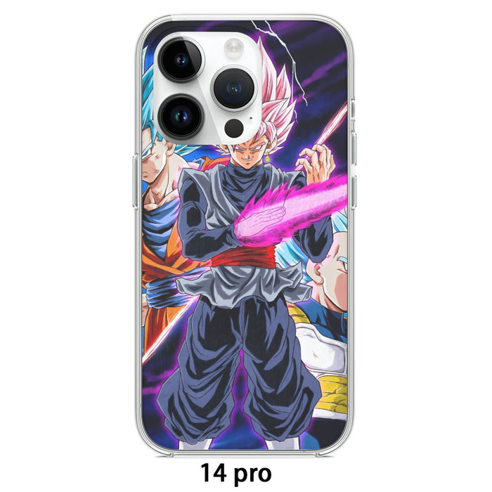 Dragon Ball Goku 2 Goku Rose Vegeta 2 Ultra Instinct Iphone 14 Case