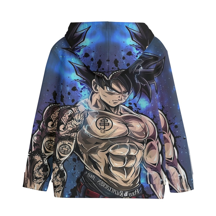 Thugged out Goku UI Comfortable Dragon Ball Kids' Hoodie