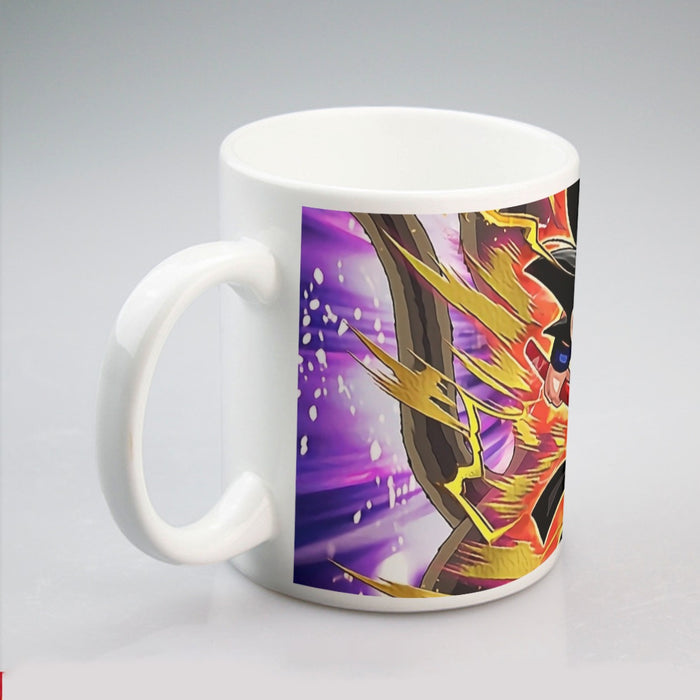Great Ape Monkey Warrior Angry Kid Goku Fighting 3D Mug