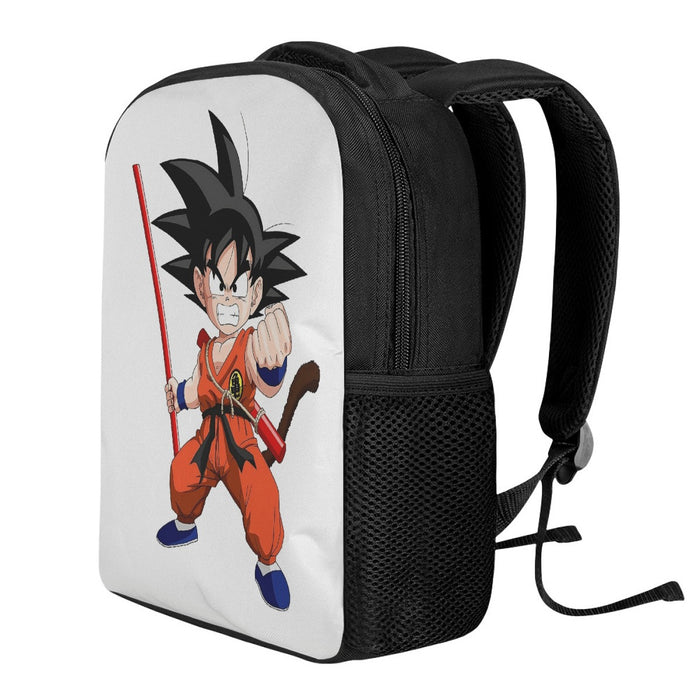 Kid Goku Fighting Dragon Ball Z Backpack