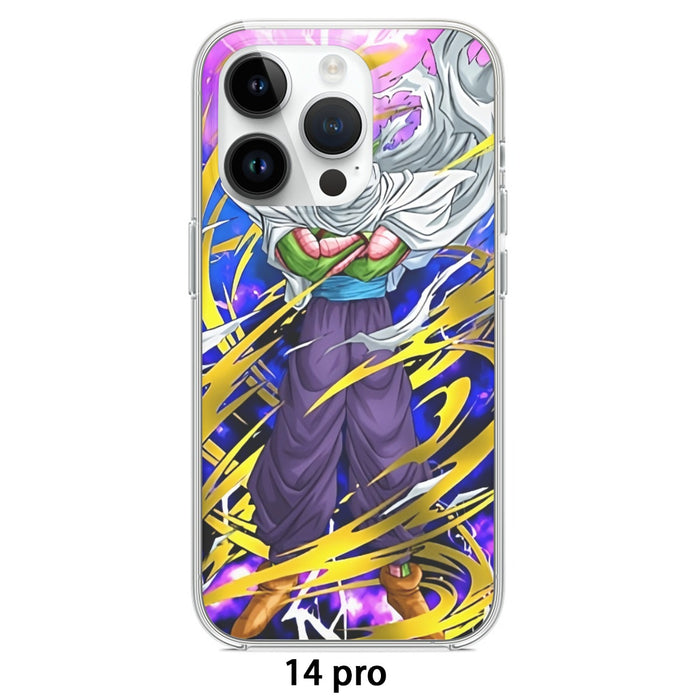 Dragon Ball Angry Piccolo Waiting Fight Aura Yellow Fashion Iphone 14 Case