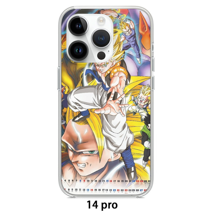 Dragon Ball Super Gogeta Super Saiyan Fusion Streetwear Design Iphone 14 Case