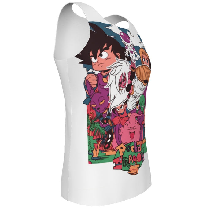 Kid Versions Of Dragon Ball Z Characters Tank Top