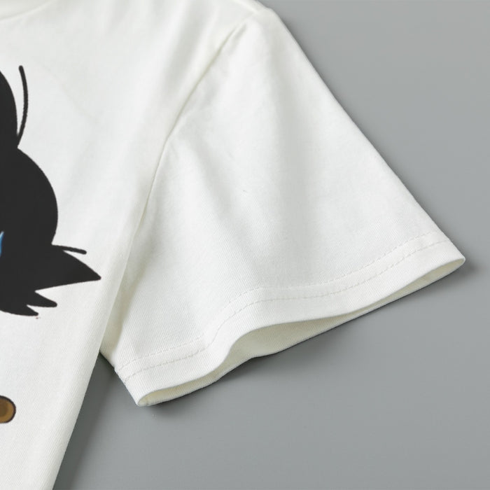 Goku Throwing A Dragon Ball At Pikachu Kids T-Shirt