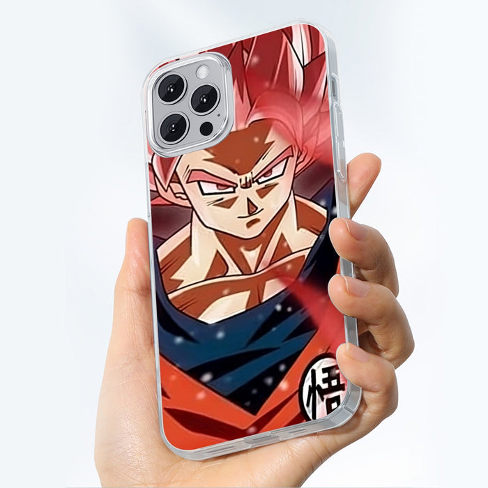 Dragon Ball Son Goku Super Saiyan Rose Portrait Cool Iphone 14 Case