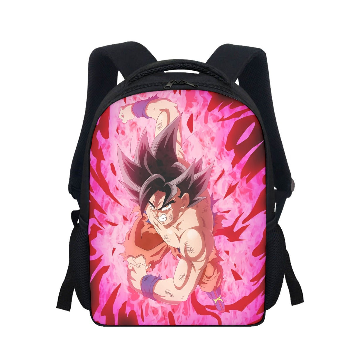 Dragon Ball Super Bruised Goku Red Kaioken Streetwear Backpack
