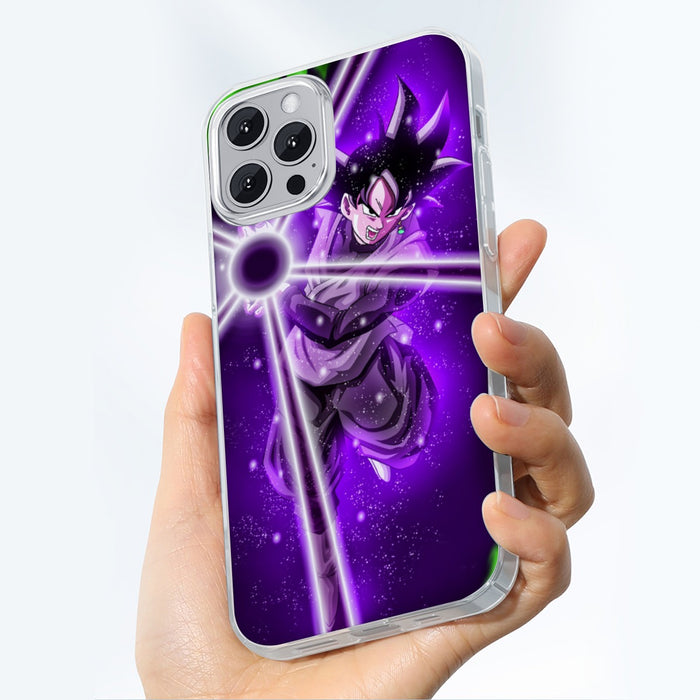 Black Goku Performs Black Power Ball attack  Dragon Ball Super iPhone 13 Case