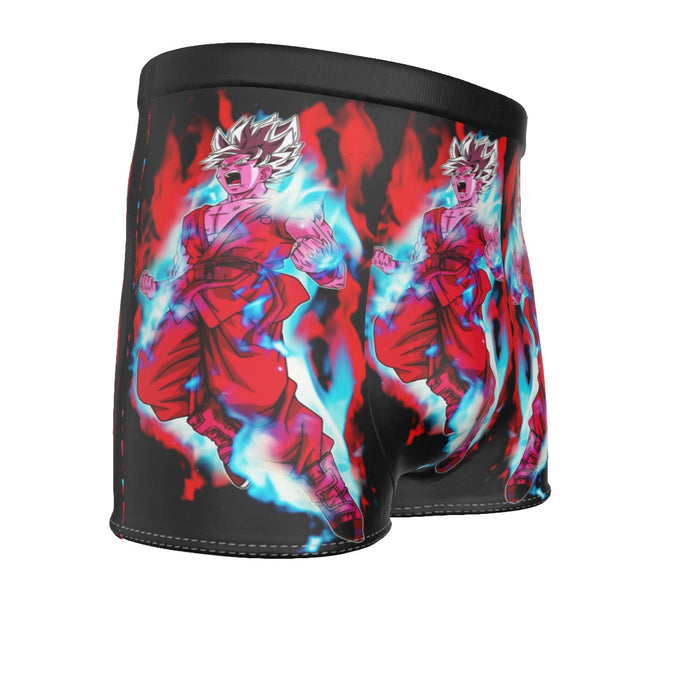 Dragon Ball Cool Goku White Super Saiyan Whis Symbol  Men's Boxer Briefs