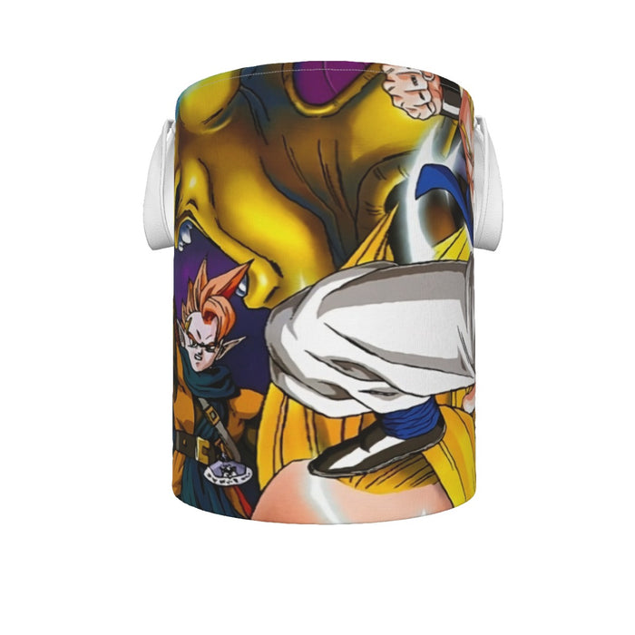 Dragon Ball Super Gogeta Super Saiyan Fusion Streetwear Design Laundry Basket