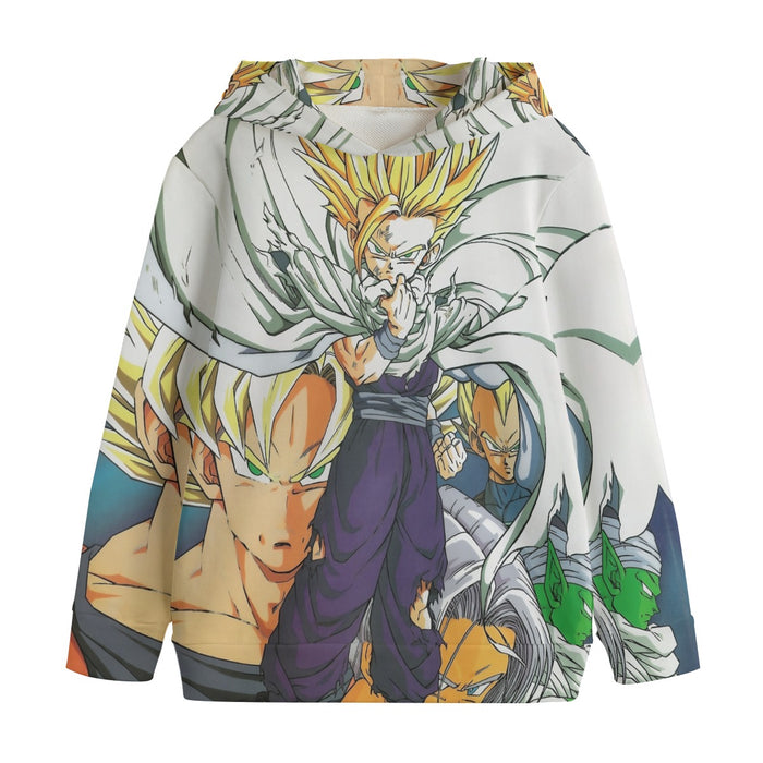 Dragon Ball Teen Gohan Super Saiyan Goku Vegeta Trunks Super Style Kids' Hoodie