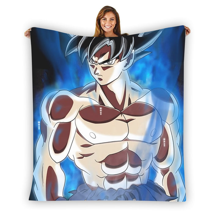 Dragon Ball Super Son Goku Ultra Instinct Cool Casual Blanket