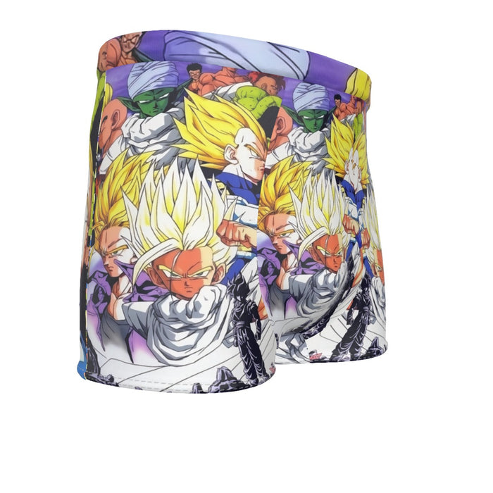 Dragon Ball Trunks Gohan Young Generation Super Saiyan Color Style Men's Boxer Briefs