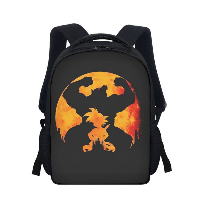 ANIME Dragon Ball Z Shoulder BAG SCHOOL BACKPACK Son Goku Orange Canvas GIFT