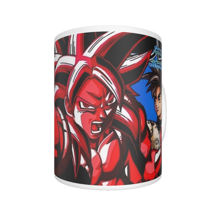 Japan Magazine Full Cover Gogeta Heroe SSJ4 Stylish 3D Mug