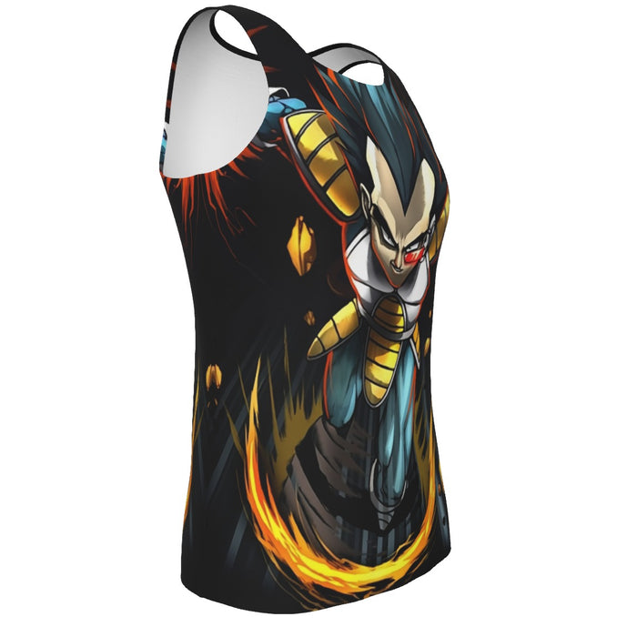 Dragon Ball Armored Vegeta Double Galick Cannon Dope Tank Top