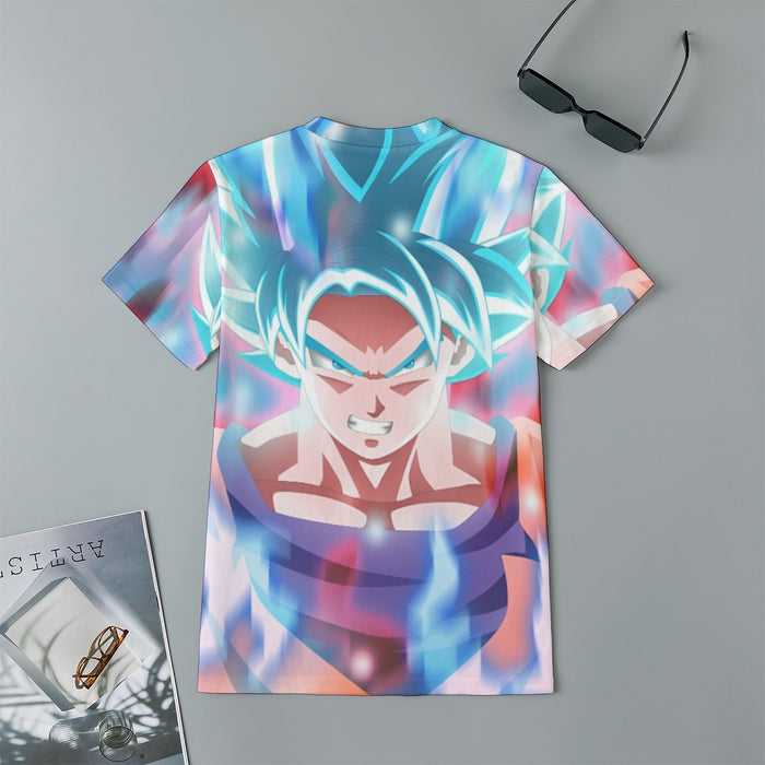 Dragon Ball Super Saiyan Blue Goku Kids T-Shirt