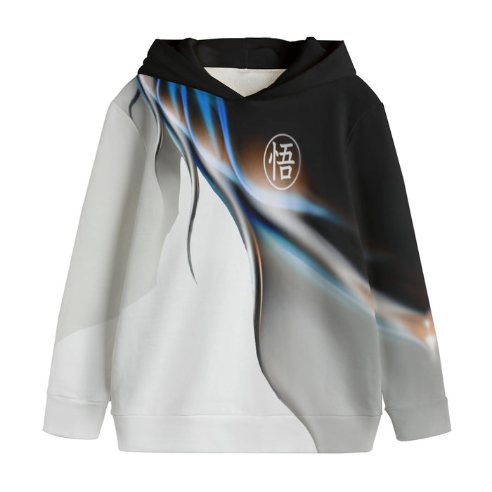 Goku Mastered Ultra Instinct Fire Kids' Hoodie