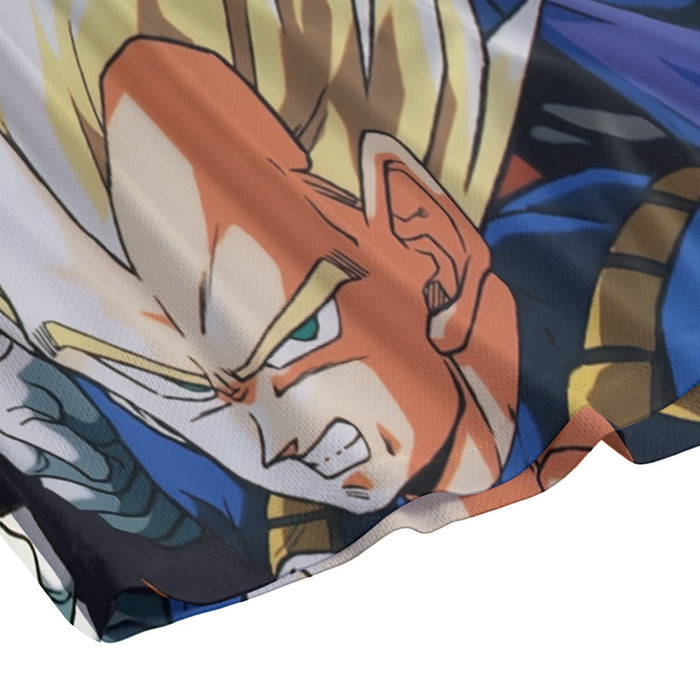 Dragon Ball Goku Vegeta Trunks Super Saiyan Power Heroes Cool Trending Design Mesh Shorts