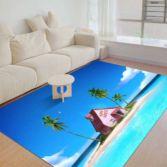 DBZ Master Roshi's Kame House Relax Vibe Concept Graphic Rug