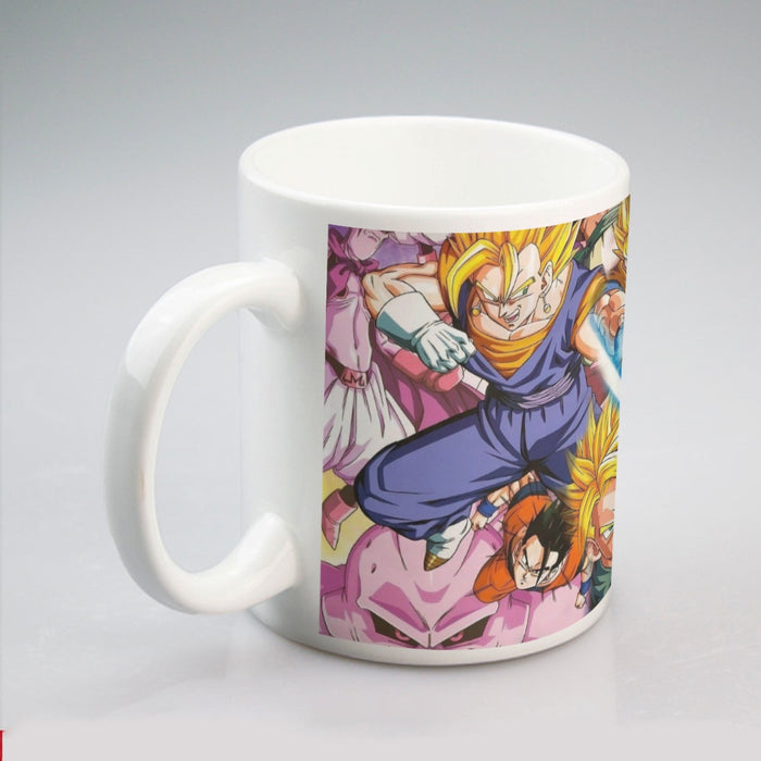 DBZ Goku Gohan Goten Super Saiyan Kamehameha Color Design Mug