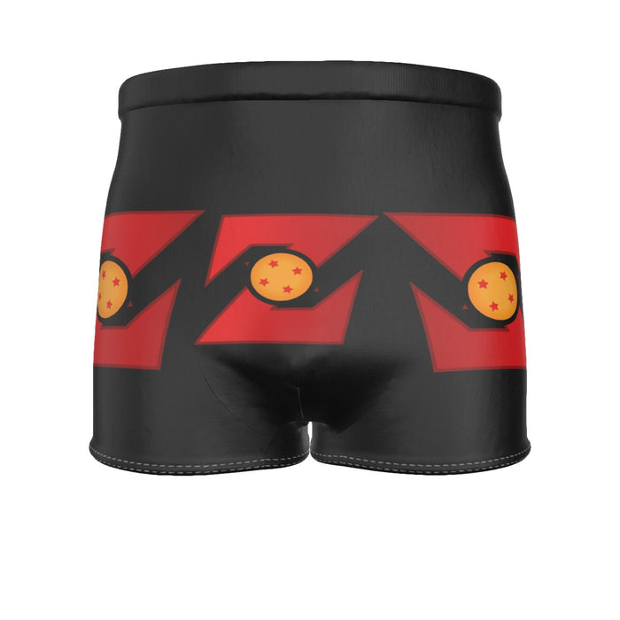 Dragon Ball Z Logo Four Star Dragon Ball Cool Design Men's Boxer Briefs